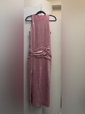 Hutch Lumi Pink Sequin dress